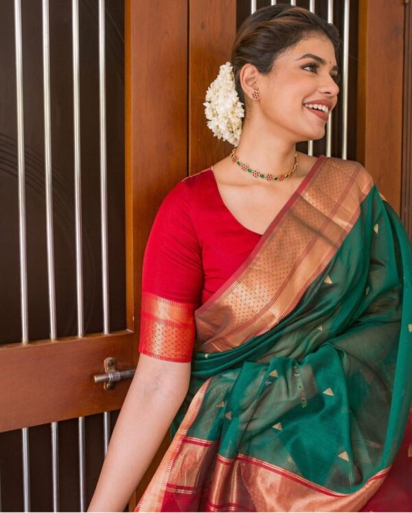 Green Saree