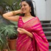 Pink Saree