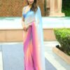 Online Georgette Silk Bollywood Saree