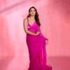 Wedding Pink Saree For Women