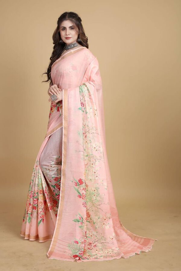 Pink Saree