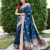 Blue Saree