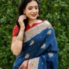 Blue Saree