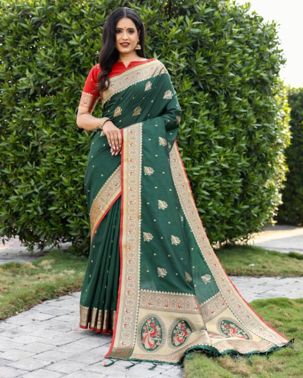 Green Saree