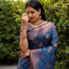 Blue Saree