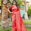 Wedding Kanjivaram Red Saree