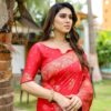 Red Saree