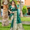 Banarasi Traditional Silk Green Saree