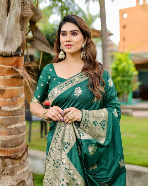 Green Saree