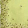 Mahendi Green Saree Work Border