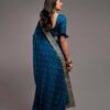 Blue Saree