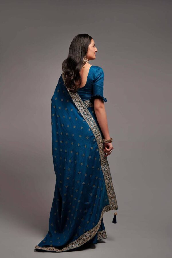 Blue Saree