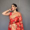 Red Saree