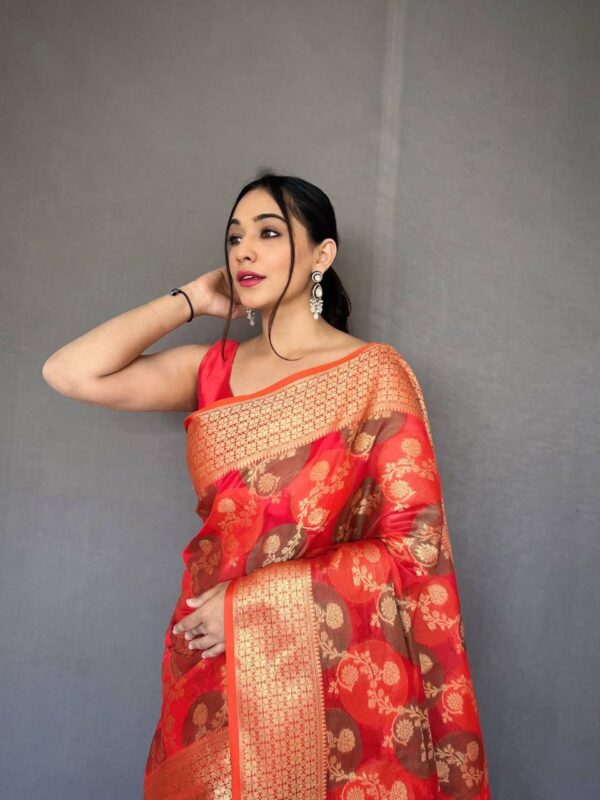 Red Saree