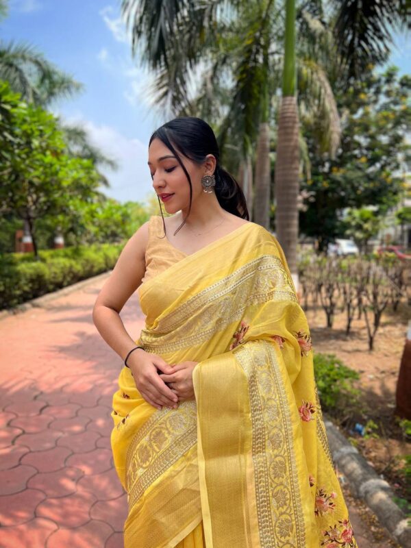 Yellow Saree