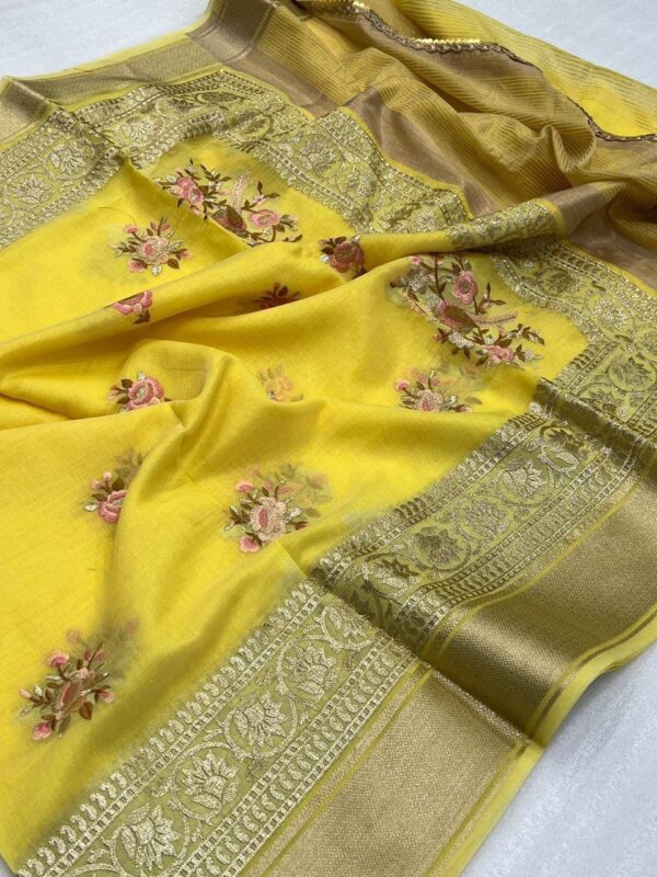 Yellow Saree