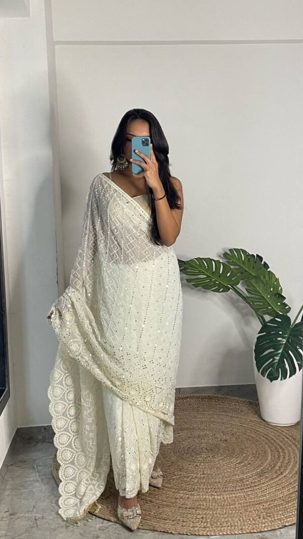 White Saree