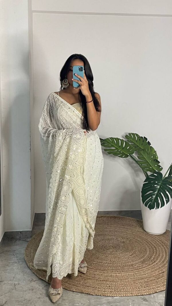 White Saree