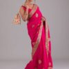 Pink Saree