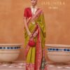 Silk Saree Red Patola Design Border