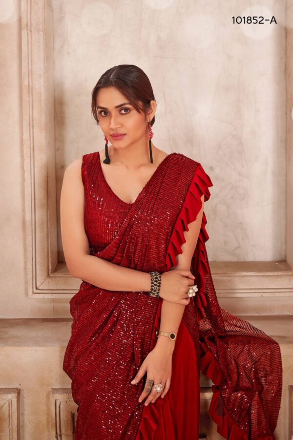 Red Saree