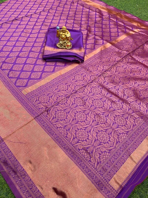 Purple Saree