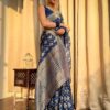 Blue Saree