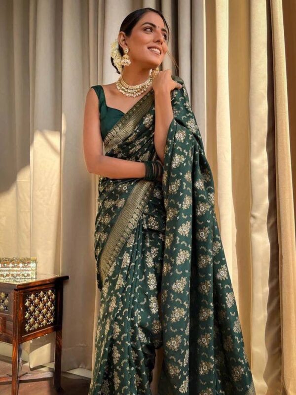 Green Saree