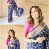 Blue Saree