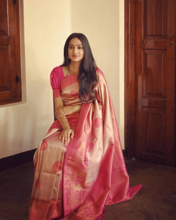 Pink Saree