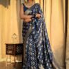 Blue Saree