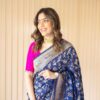 Blue Saree