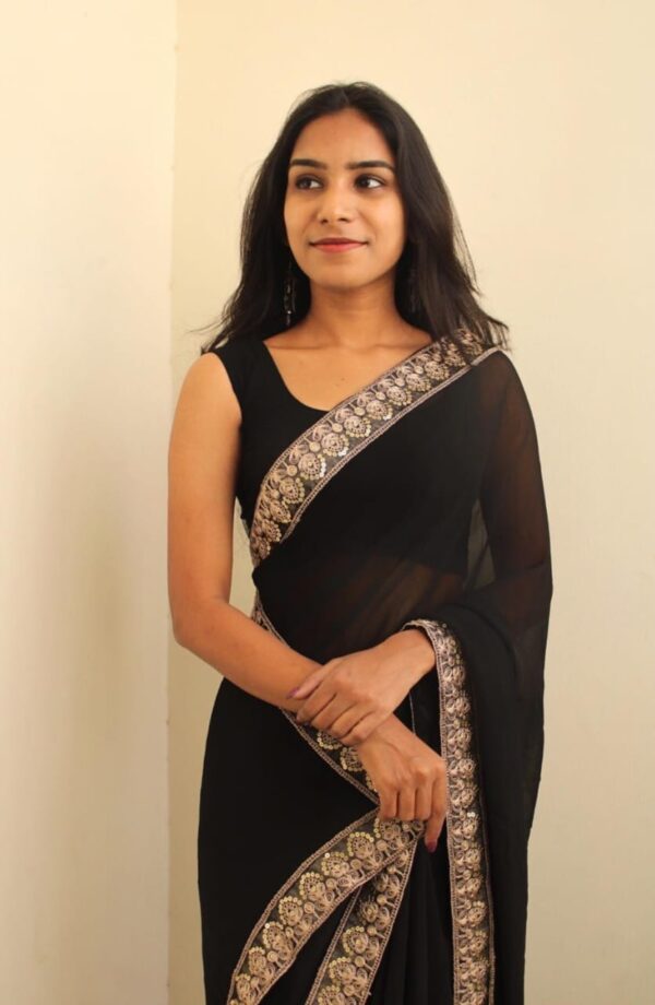 Black Saree