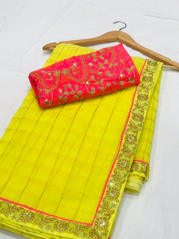 Yellow Saree