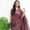 Purple Saree