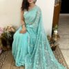 Sky Blue Saree