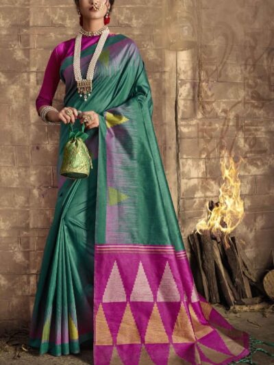 Silk Saree With Fancy Design Pallu