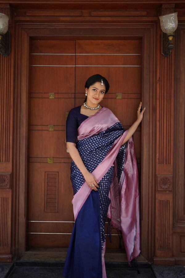 Blue Saree