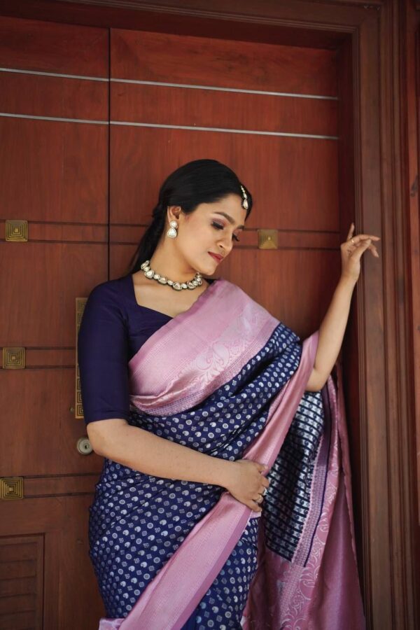 Blue Saree