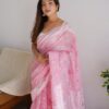 Pink Saree