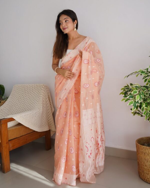 Orange Saree