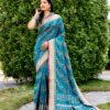 Silk Traditional Patola Blue Saree