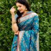 Blue Saree