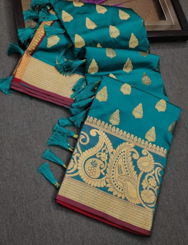 Sky Blue Saree