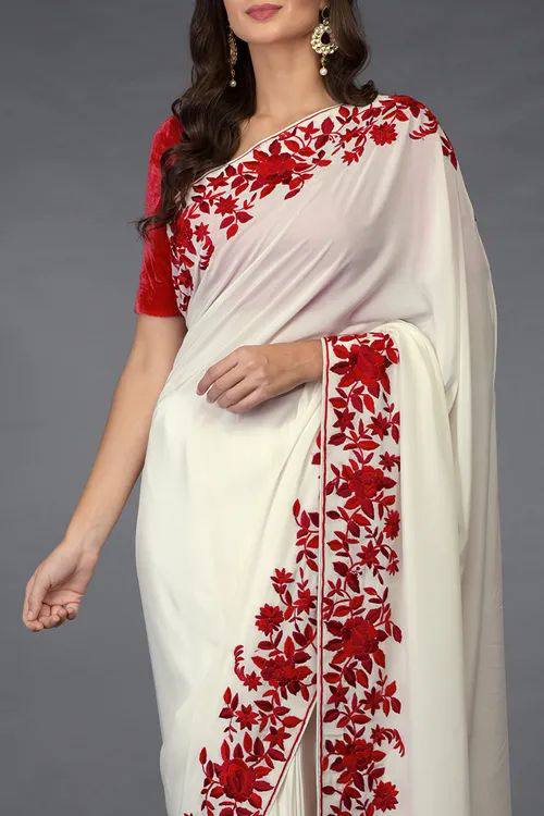 White Saree