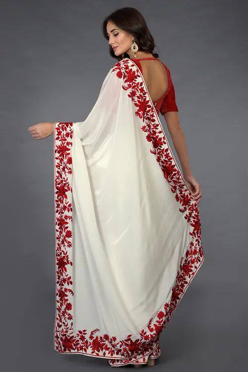 White Saree