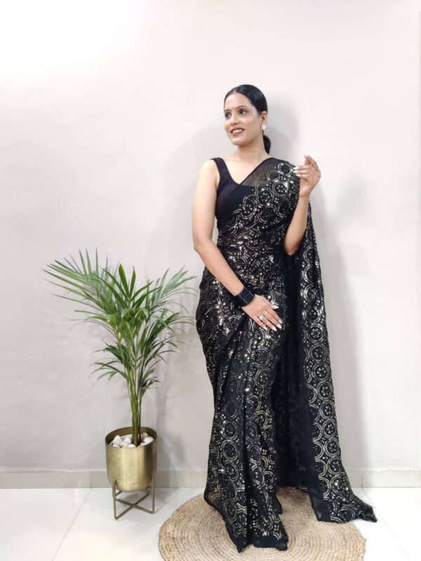 Black Saree