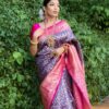 Purple Saree