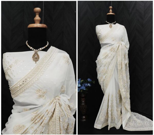 White Saree