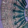 Pakistani Bridal Green Lahenga Choli